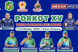300 perenang bersaing di Porkot Medan 2025