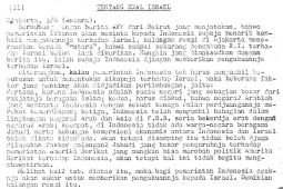 Indonesia Tentang Soal Israel