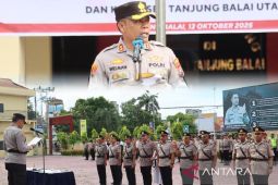 Sejumlah PJU Polres Tanjungbalai sertijab, ini pesan Kapolres Welman Feri