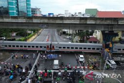 KAI sosialisasi keselamatan di perlintasan sebidang  dan anti pelecehan seksual