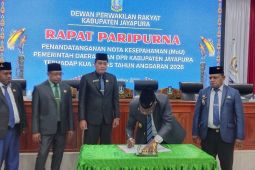 DPRK-Pemkab Jayapura menandatangani MoU kebijakan umum KUA-PPAS TA 2026