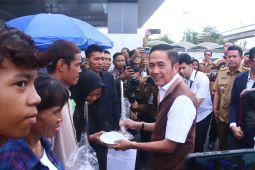 Palembang salurkan 30 gerobak UMKM ke eks napi penyelesaian perkara Restorative Justice