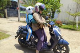 New Honda Scoopy bestie antar jemput anak sekolah yang aman dan nyaman