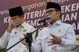 Muhaimin: pemerintah akan mengadakan pelatihan konstruksi bersertifikat bagi santri