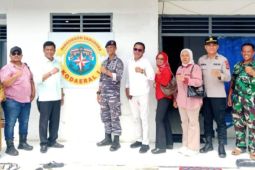 DPRD Sergai tinjau Pos TNI AL di Tanjungberingin