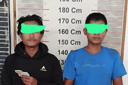 Polsek Besitang Langkat tangkap dua pelalu pungli