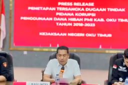Kejari OKU Timur tetapkan dua tersangka kasus korupsi dana hibah Palang Merah Indonesia