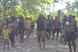 Polres Mimika kerahkan 80 personel cegah dua kelompok massa bentrok di Kwamki Lama