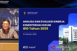 Kakanwil Kemenkum Bengkulu ikuti Rapat Analisa dan Evaluasi Kinerja Kementerian Hukum B10 Tahun 2025