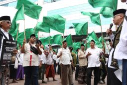 Pengurus, kader PKB hadir dalam aksi solidaritas di Trans7