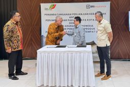 BRINS gandeng Perumda PPJ Kota Bogor beri asuransi mikro pedagang pasar