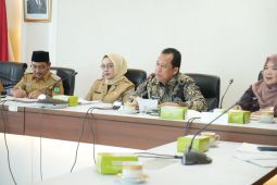 Bahas batas wilayah dengan Muba, Bupati BBS rapat bersama Kemendagri