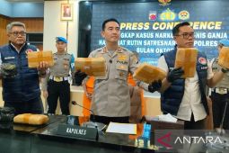 Polres Cianjur Ungkap Kasus Ganja 6,4 Kilogram, Diduga Terkait Jaringan Bandar Besar dari Aceh