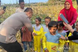 Polres Bangka Barat bantu bangun ketahanan pangan dari pekarangan