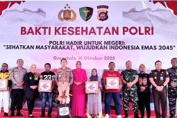 Pemprov Gorontalo apresiasi bakti kesehatan Polri untuk masyarakat