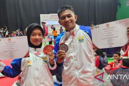 Atlet tarung derajat Jambi raih perak dan perunggu PON Bela Diri