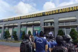 Kalapas: Ammar Zoni tempati sel di Lapas Karanganyar Nusakambangan