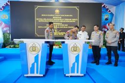 Kapolri resmikan 35 SPKT Polres di Jajaran Polda Jateng untuk optimalkan pelayanan masyarakat