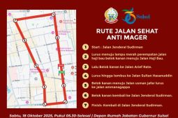 Pemprov Sulawesi Selatan siapkan layanan cetak KTP saat Jalan Sehat Anti Mager