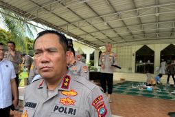 Labfor Polri olah TKP cari penyebab kebakaran kapal tanker MT Federal II Batam