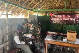 Satgas TNI Yonif 521/DY sukseskan pelayanan program CKG di Jayawijaya