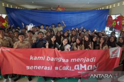 Honda Babel edukasi diswa SMAN 1 Pangkalan Baru soal keselamatan berkendara