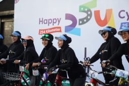 Happy Cyclingcara pesepedaungkapkan cinta Pontianak