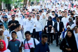 Puluhan ribu peserta ikuti jalan sehat HUT ke-356 Tahun Sulsel