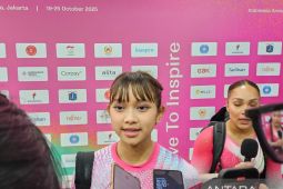 Alarice siap jalani debut di Kejuaraan Dunia Senam Artistik 2025