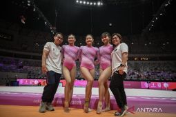 Kejuaraan Dunia Senam Artistik di Jakarta nan bersejarah dimulai