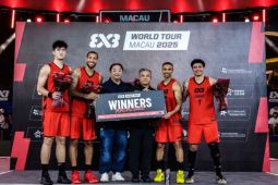 Lugano raih gelar perdana dalam FIBA 3x3 di Macau