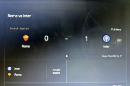 Permalukan Roma 1-0, Inter Milan rebut puncak klasemen Liga Italia dari Napoli