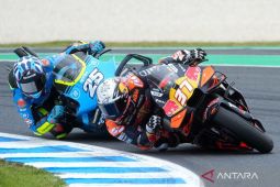 Menangi duel sengit dengan Marquez, Acosta raih kemenangan Sprint pertamanya