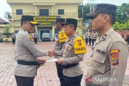Pamapta dilantik, pesan Kapolres Tanjungbalai laksanakan tugas sesuai fungsi