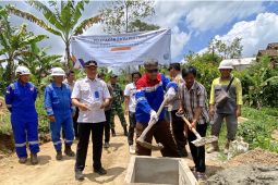 PGE Area Ulubelu bantu peningkatan akses jalan bagi warga Pekon Muara Dua dan Ngarip