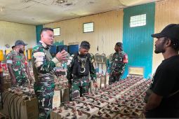 Satgas Yonif 511/DY dukung perawatan PLTS Kanggime Tolikara