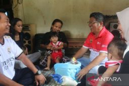 Pemkab Bangka Tengah salurkan bantuan program Genting untuk cegah stunting
