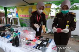 Pemusnahan hasil penindakan Kejari Pontianak