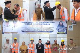 Dinas PUTR Tanjungbalai gelar pembekalan dan uji kompetensi tenaga kerja konstruksi