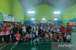 Kejuaraan bulu tangkis Bupati Bangka Selatan ajang pencarian atlet berprestasi