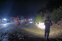 BPBD: Longsor tebing timbulkan kemacetan lintas Banda Aceh-Meulaboh