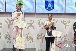 Atlet pencak silat asal Bangka Tisya Anastasya raih perunggu PON Bela Diri 2025
