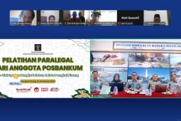 Kanwil Kemenkum Babel latih Posbakum se-Bangka Selatan dan Pangkalpinang