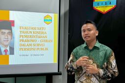 CISA: Mayoritas masyarakat puas kinerja Gibran kawal program Prabowo