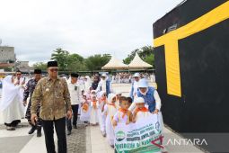 Anak RA se Tanjungbalai praktik manasik haji, Fadly : Pondasi membangun moral