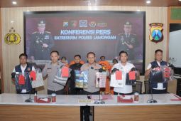 Polres Lamongan ungkap komplotan ganjal ATM asal Lampung