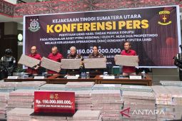 Kejati Sumut sita Rp150 miliar dari hasil korupsi penjualan aset PTPN I