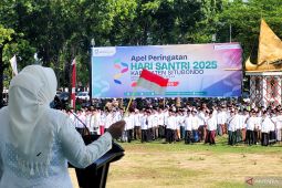 Wabup Situbondo pimpin apel peringatan Hari Santri Nasional