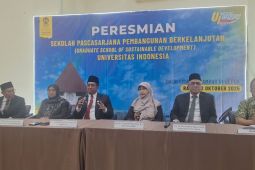 UI resmikan Sekolah Pascasarjana Pembangunan Berkelanjutan nama baru dari SIL dan SKSG