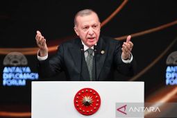 Erdogan akan bahas mediasi Turki untuk konflik Rusia-Ukraina